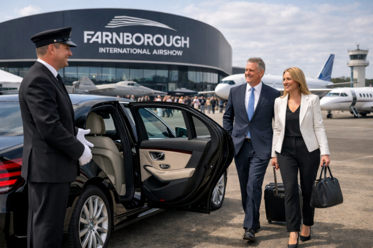 Farnborough Air Show Chauffeur Service