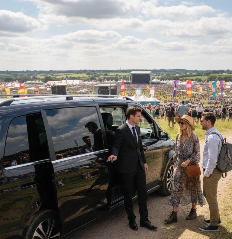 Glastonbury Festival Chauffeur Service
